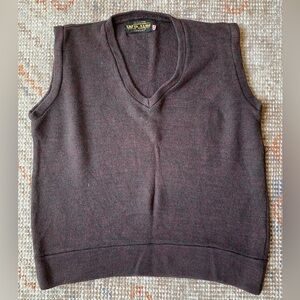 Vintage Wool Vest